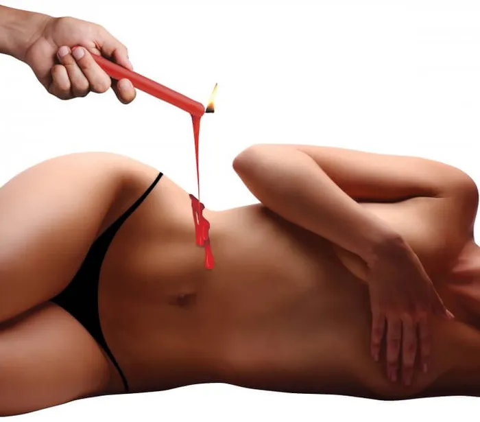 XR Brands Couples Master Series Fire Sticks Fetish Drip Candle Set Red Ignite Your Passion with Sensation Play